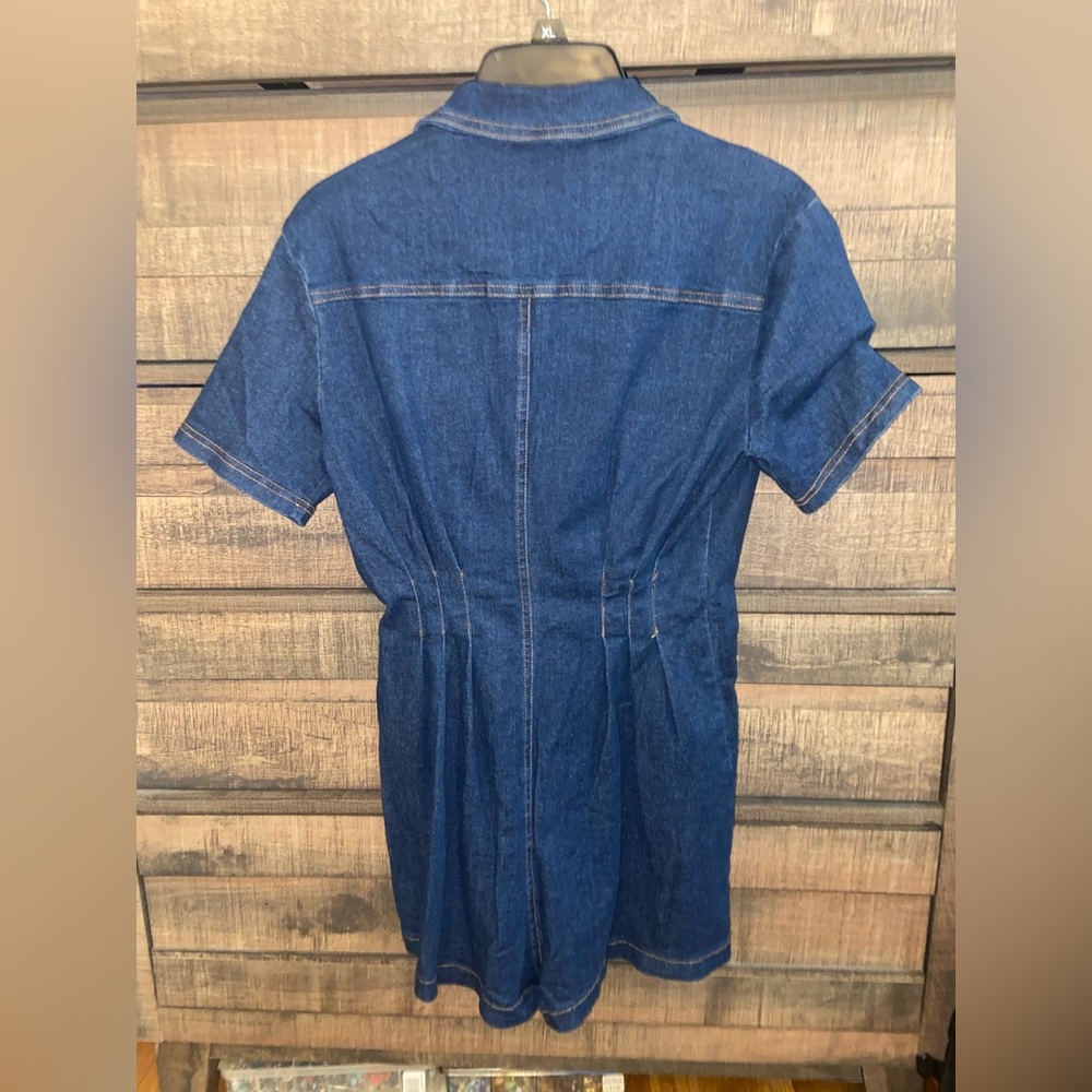 Denim romper - Picture 2 of 2